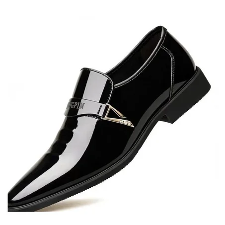 Mules élégantes et raffinées pour homme - Chaussures de ville en cuir pour homme - Noir