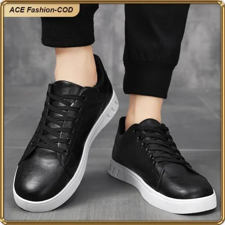 ASHION Men's Thick Sole Shoes Casual Fashion - Stylish, Durable, And Lightweight