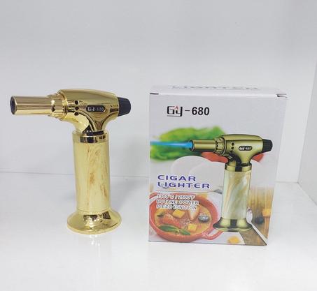 شاليمو غاز قوي بدرجة حرارة 1300° م - لهب أزرق مضاد للرياح - قابل للتعبئة بالبوتان