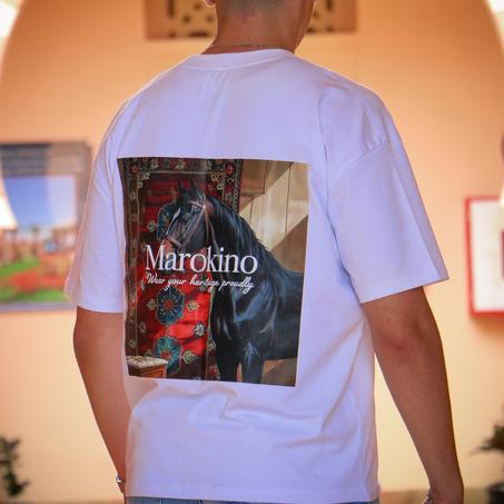 T-Shirt white horse