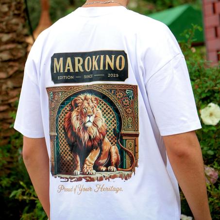 T-Shirt White Lion