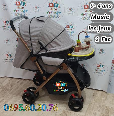 Poussette deux fac my bebe