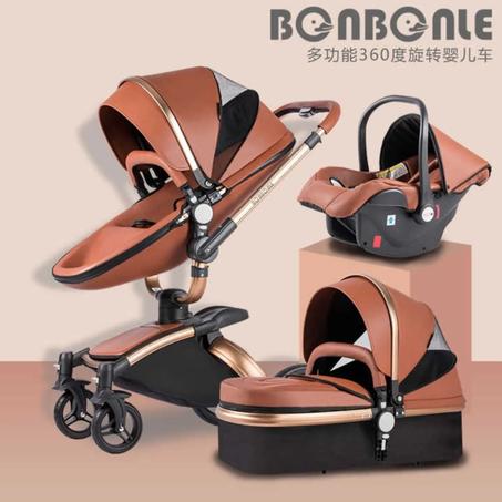 Max Aulon Stroller 2-in-1 Luxury Baby Stroller System
