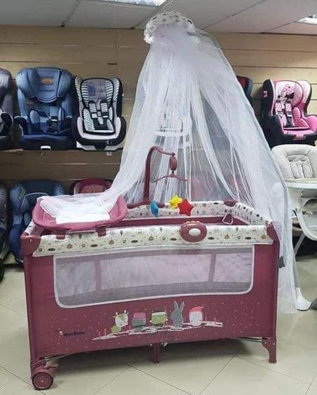 LIT PARC P612 MAUVE WOOD – MON BÉBÉ