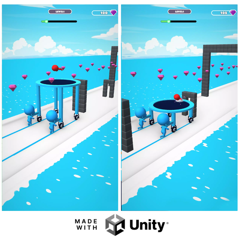Moving Trampoline! - Unity Project
