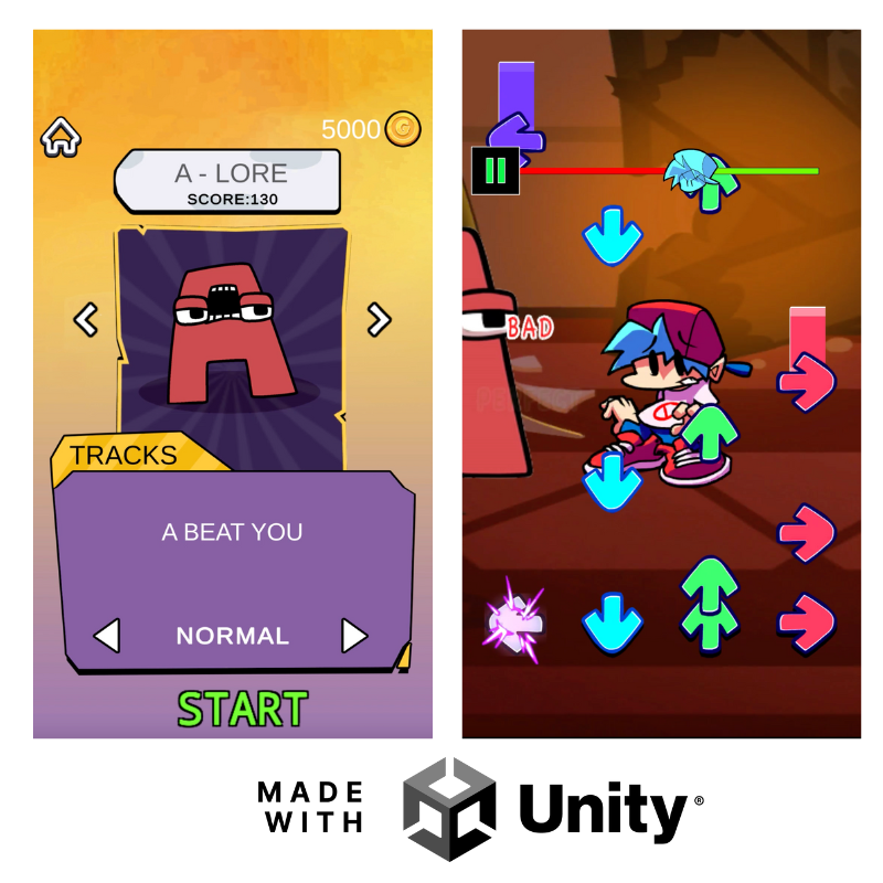 FNF Alphabet Lore Mod - Unity Source Code