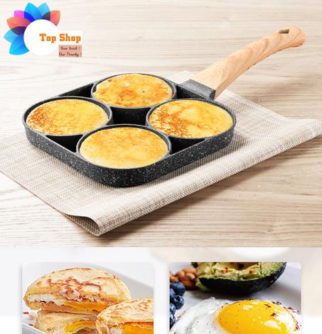 Poêle à œufs frits 2 en 1