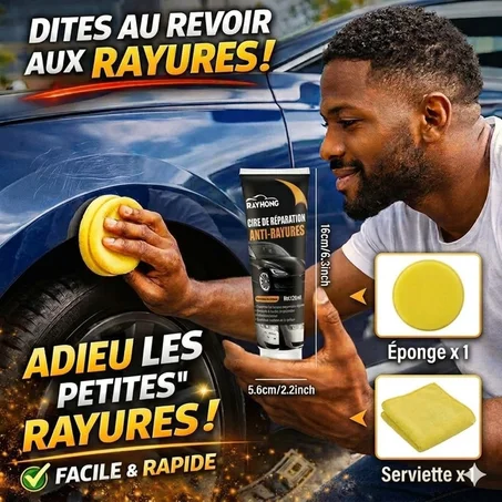 Cire Auto 120 ml – Anti-Rayures & Brillance