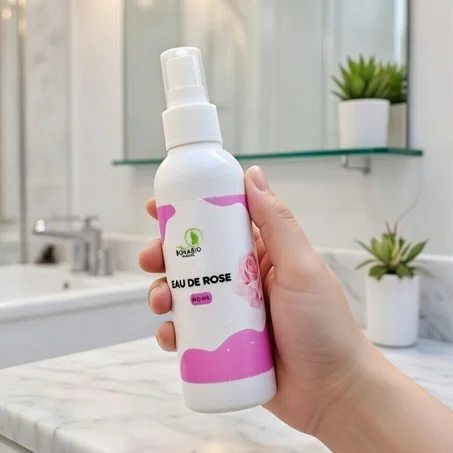 ماء الورد الخالص من بوحا بيو، دعي الطبيعة تلامس وجهكِ برفق !