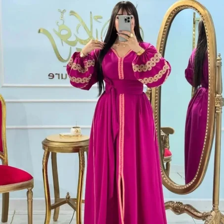 قفطان بالسفيفة العقاد والحزام
