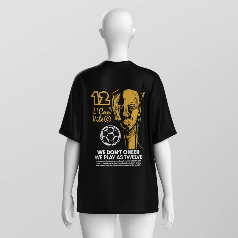 L'Can Vibe Supporters Oversized Tee – Organic Cotton