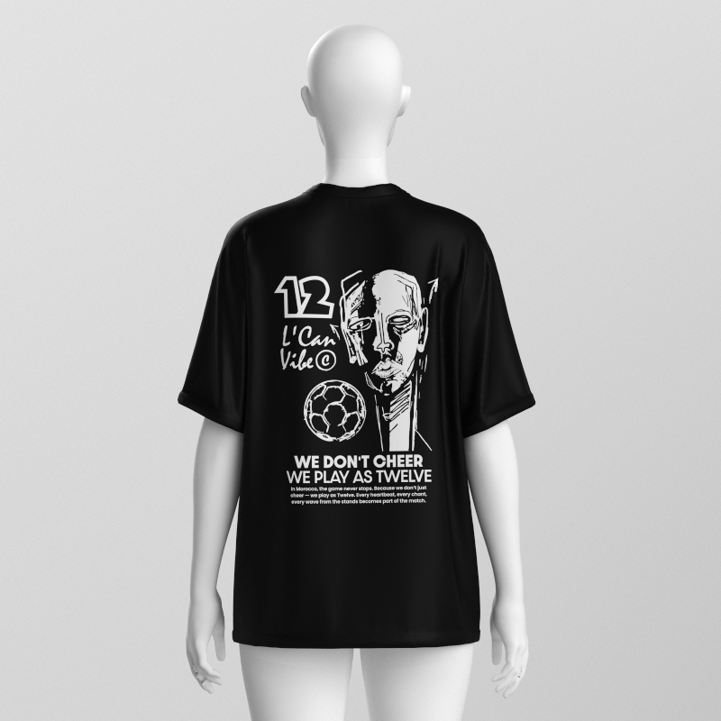 L'Can Vibe Supporters Oversized Tee – Organic Cotton