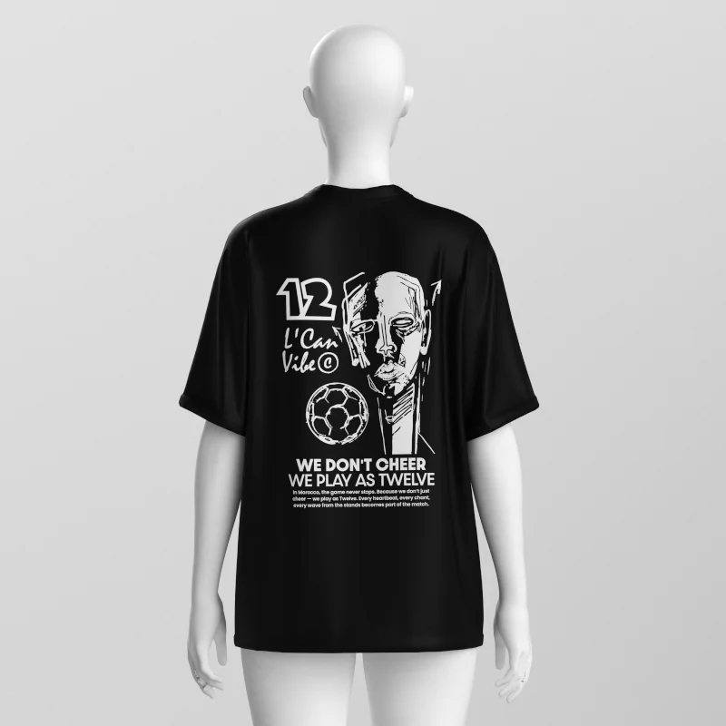 L'Can Vibe Supporters Oversized Tee – Organic Cotton