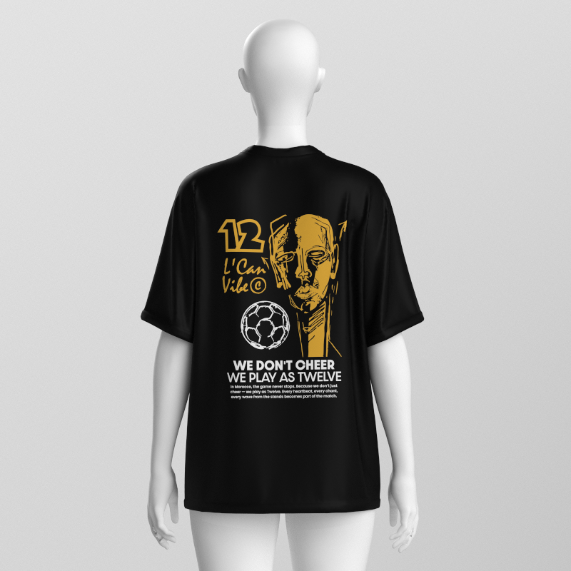 L'Can Vibe Supporters Oversized Tee – Organic Cotton