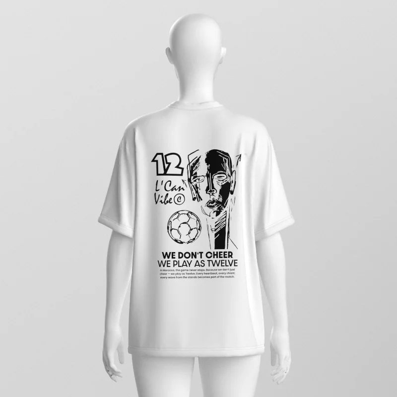 L'Can Vibe Supporters Oversized Tee – Organic Cotton