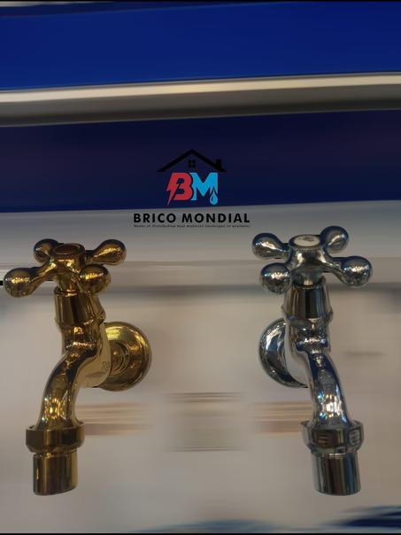 ROBINET MURAL TETE CROIS ROLIN MONO