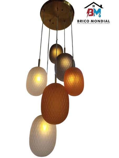 SUSPENSION POOLAY EN VERRE G9