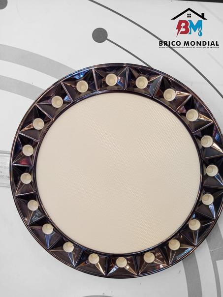 LAZIO PANEL LED AJUSTABLE ROND 36W NOIR