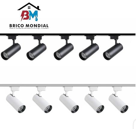 PROJECTEUR SUR RAIL 30W BLACK WITH