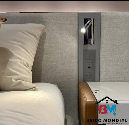 APPLIQUE FACE DE LIT BRONZE 3000K 12W