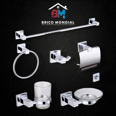 ENSEMBLE ACCESSOIRES INOX  6PIECE