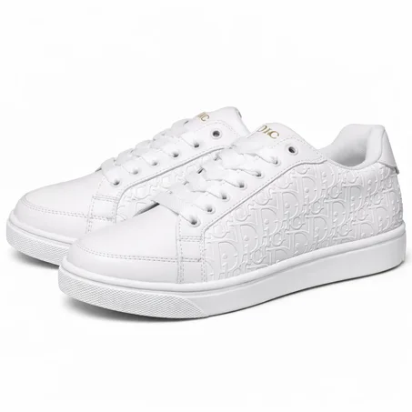 Sneakers Premium Style Dior – Noir & Blanc