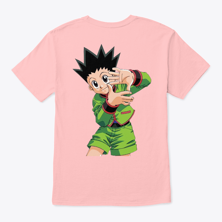 تيشرت غون فريكس من أنمي القناص - gon freecss t-shirt by hunter x hunter