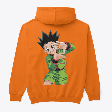 كنزة غون فريكس من أنمي القناص - gon freecss HOODIE  by hunter x hunter