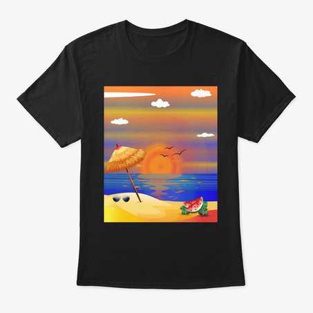 تيشرت بمناسبة الصيف و البحر - Summer T-shirt