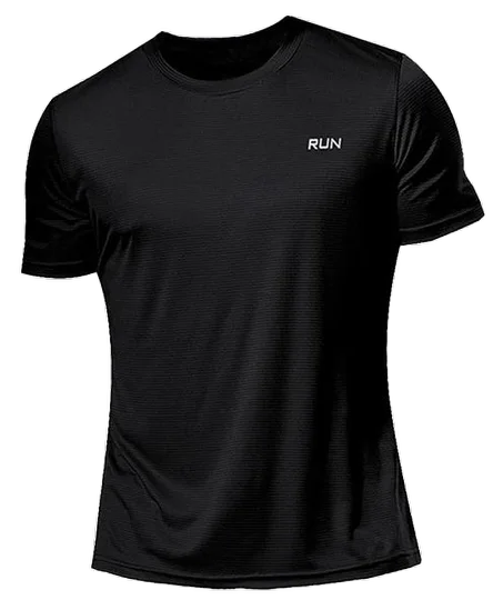 تيشيرت رياضي مضغوط سريع الجفاف للرجال