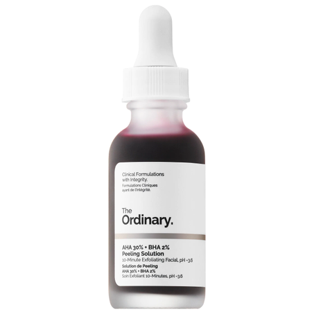 THE ORDINARY - AHA 30% + BHA 2% SOLUTION DE PEELING 30ml