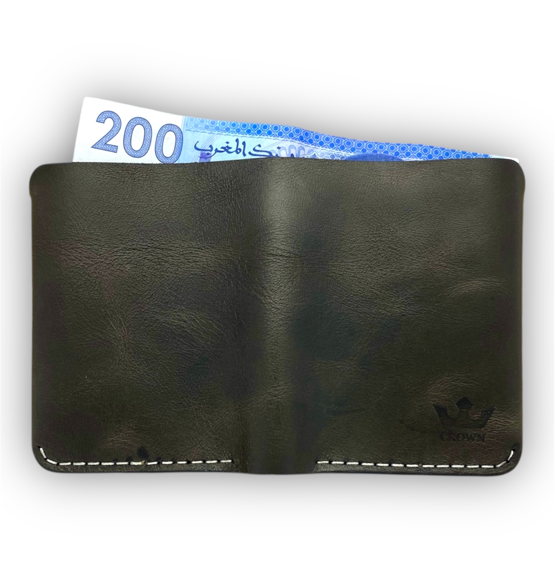 Porte-Monnaie Classique Spacieux marron
