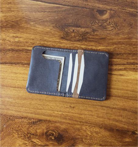 Portefeuille Urbain Moderne Blue-marine