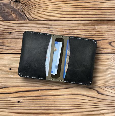 Porte-Cartes Horizontal Moderne marron