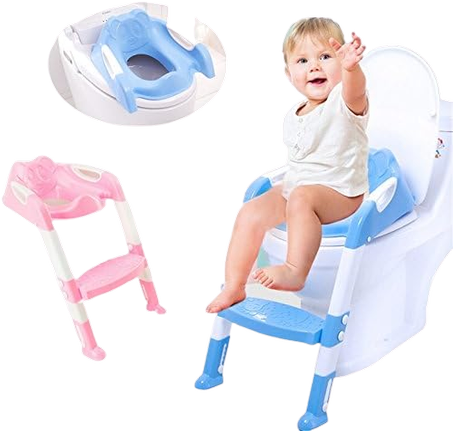 PetKids Siège de Toilette Enfant Pliable et Réglable