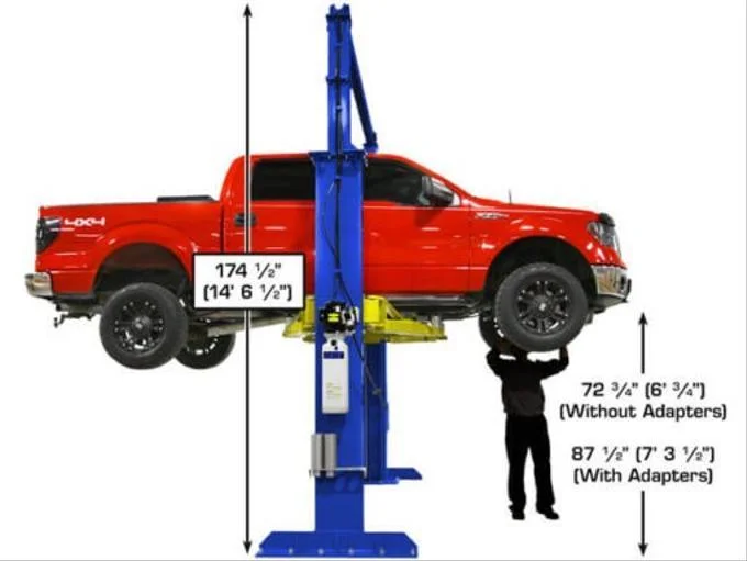 Atlas® Platinum PVL-15 2-Post Lift (15,000 lbs) - ALI Certified Heavy-Duty Auto Lift