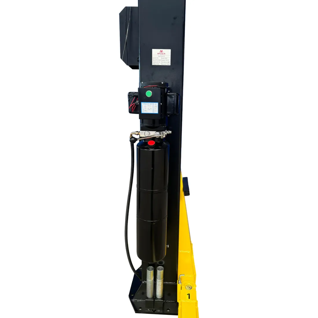 APlusLift 14,000LB 2-Post Overhead Single Release Direct Drive Car Lift with 3 Year Warranty - AP-14SR