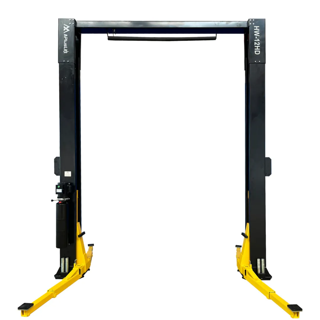 APlusLift 12,000LB 2-Post Overhead Single Release Direct Drive Car Lift with 3 Year Warranty - HW-12HD