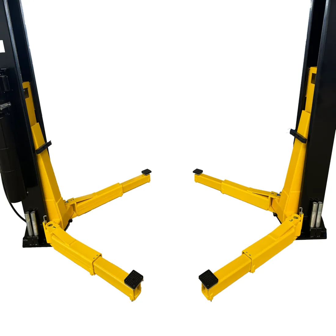 APlusLift 14,000LB 2-Post Overhead Single Release Direct Drive Car Lift with 3 Year Warranty - AP-14SR