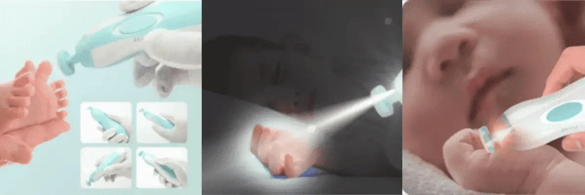 قص وتقليم أظافر الطقل وهو نائم - حجاز شوب