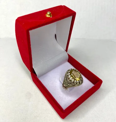 خواتم حجر  السيترين