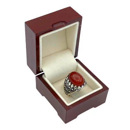 خاتم من فضة عيار 925