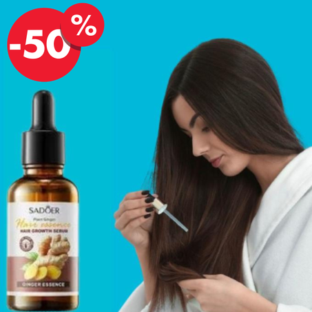 زيت الزنجبيل الأساسي لتقوية الشعر من سادور