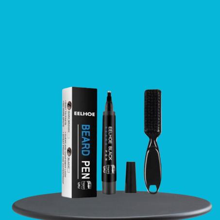 مجموعة أقلام تعبئة اللحية المقاومة للماء للرجال