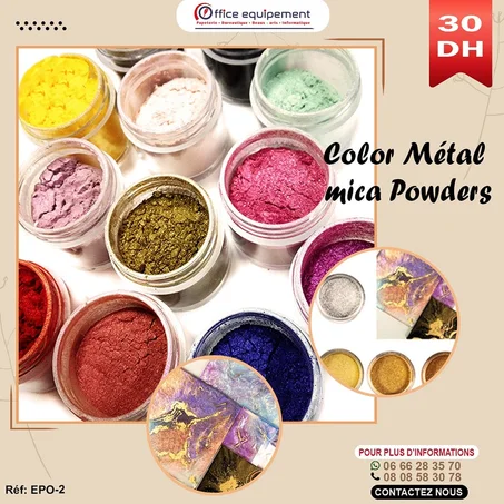 Mica Powder 25g - Couleurs Metallic