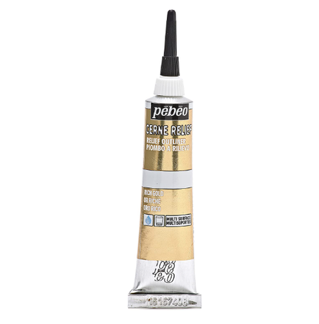 Cerne Relief 20ml PEBEO "Rich Gold"