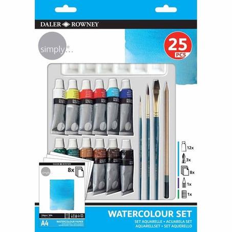 Simply Watercolour Paint Set DALER ROWNEY