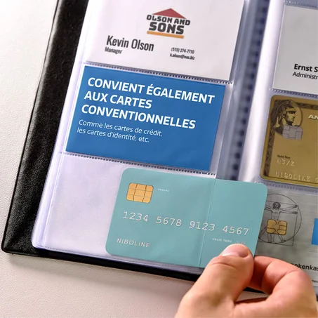 Porte Carte Visite 96 Pochettes EXAFILE