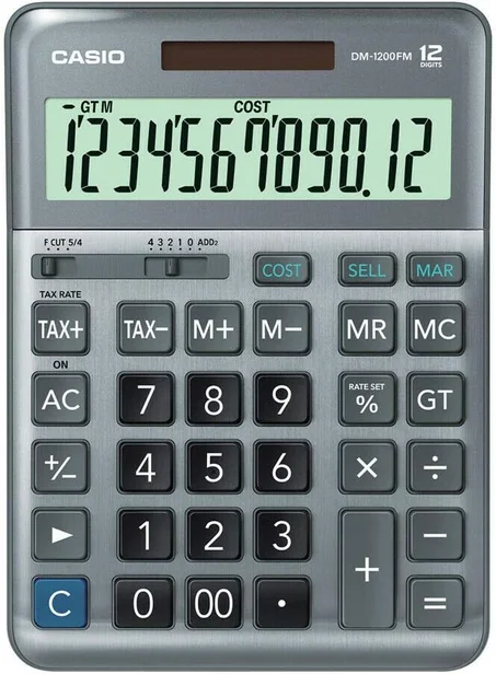 Calculatrice CASIO DM-1200FM