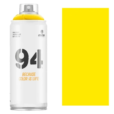 Bombe de Peinture 400ml MTN94 - Jaune